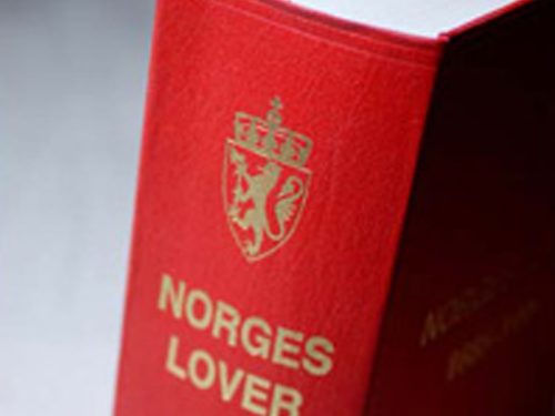 Bokrygg Norges lover.