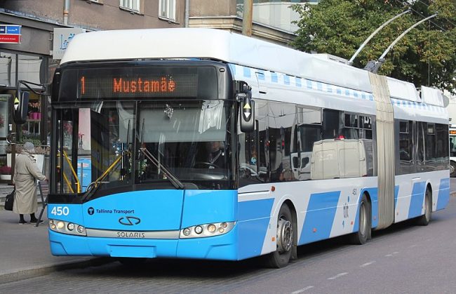 Illustrasjonsfoto av buss i Tallinn